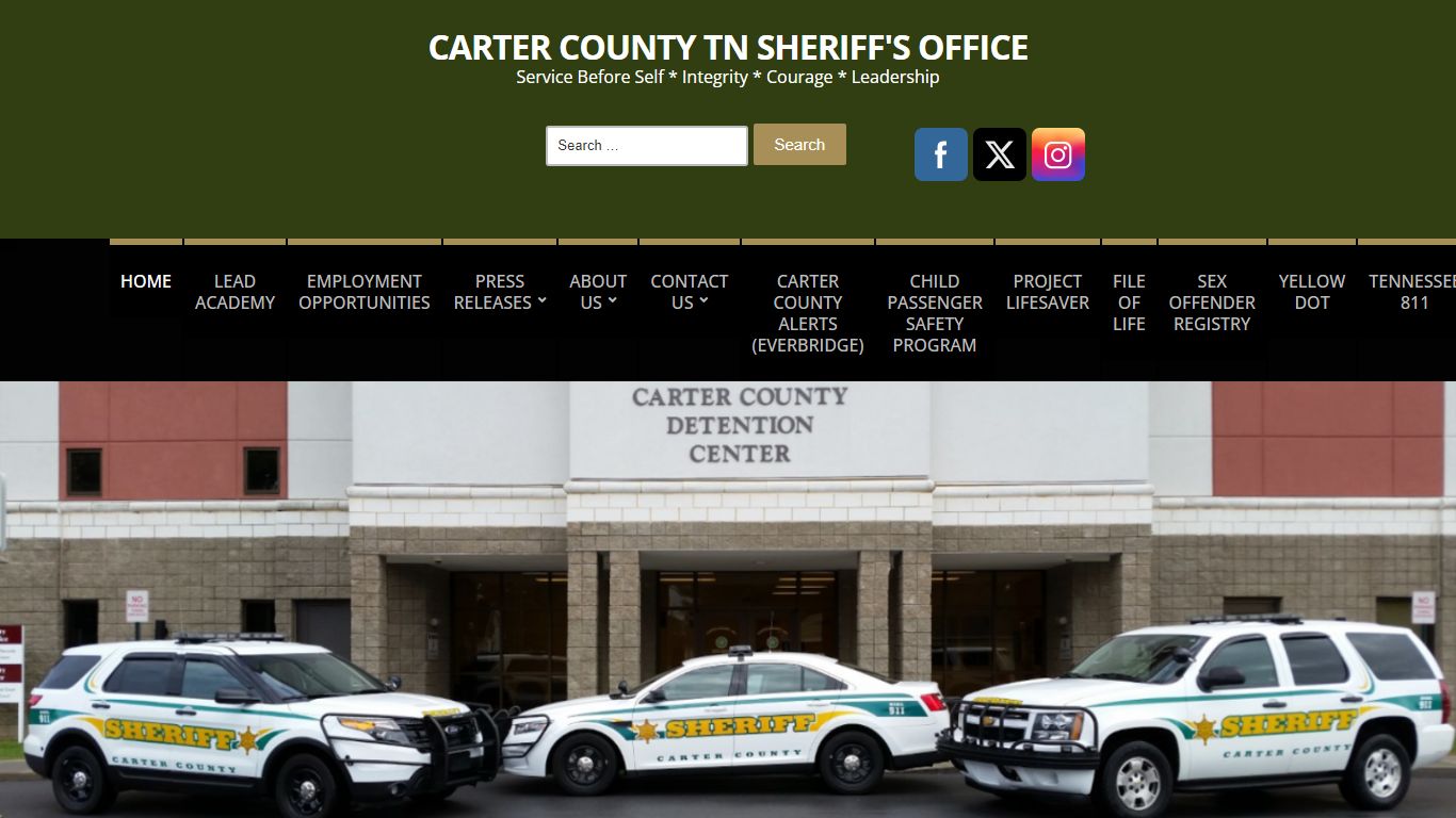 Carter County TN Sheriff's Office – Service Before Self * Integrity ...